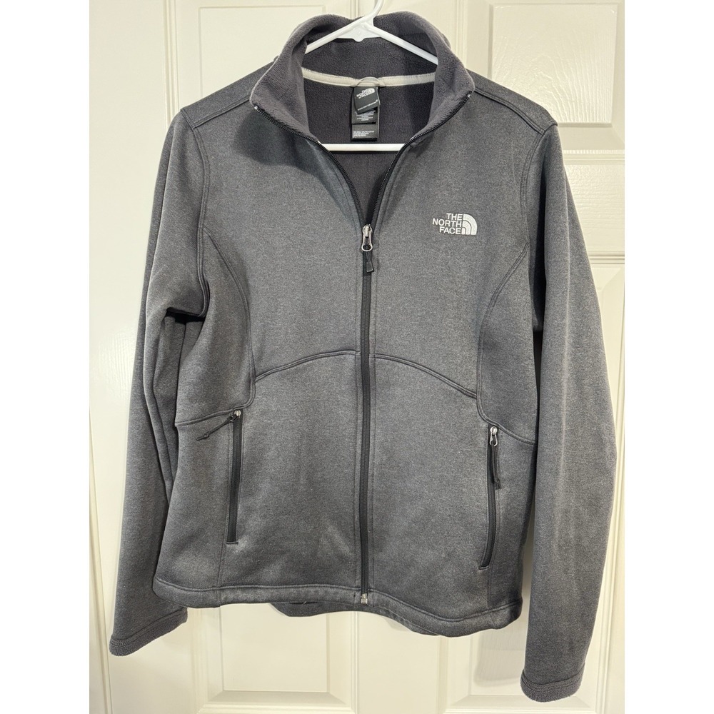 The North Face Jacket Adult Womens Large Gray Full Zip